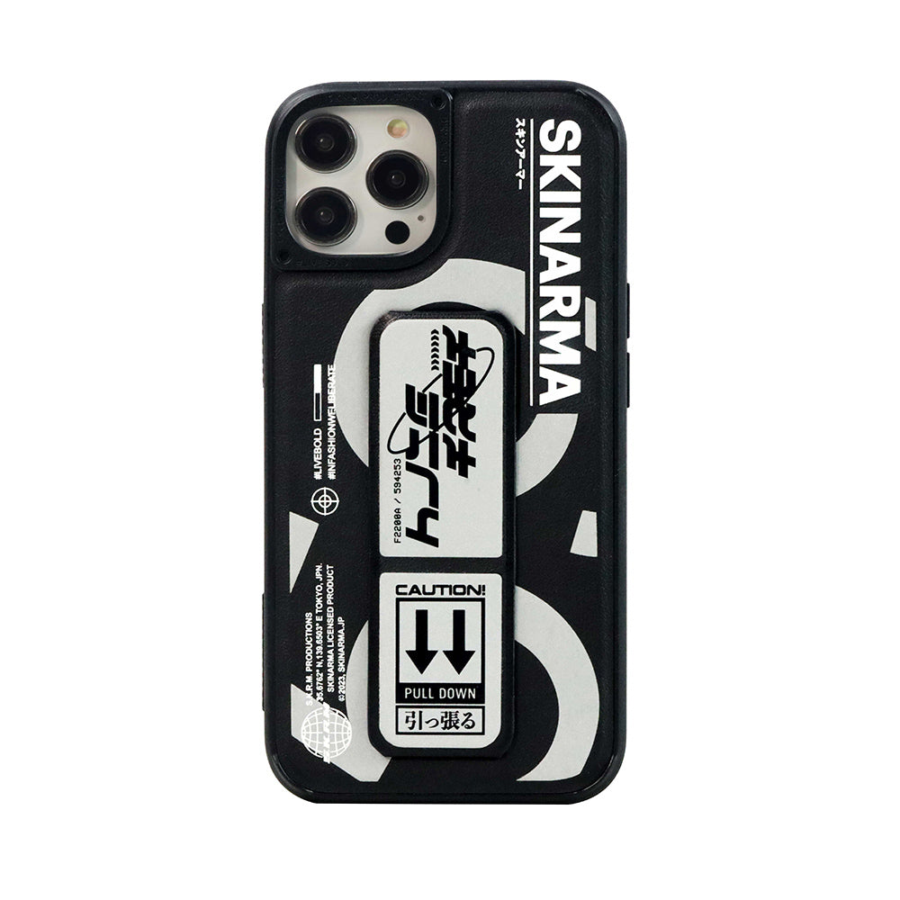 iPhone 14 Pro Kılıf SkinArma Standlı Deri Görünümlü Bango Kılıf