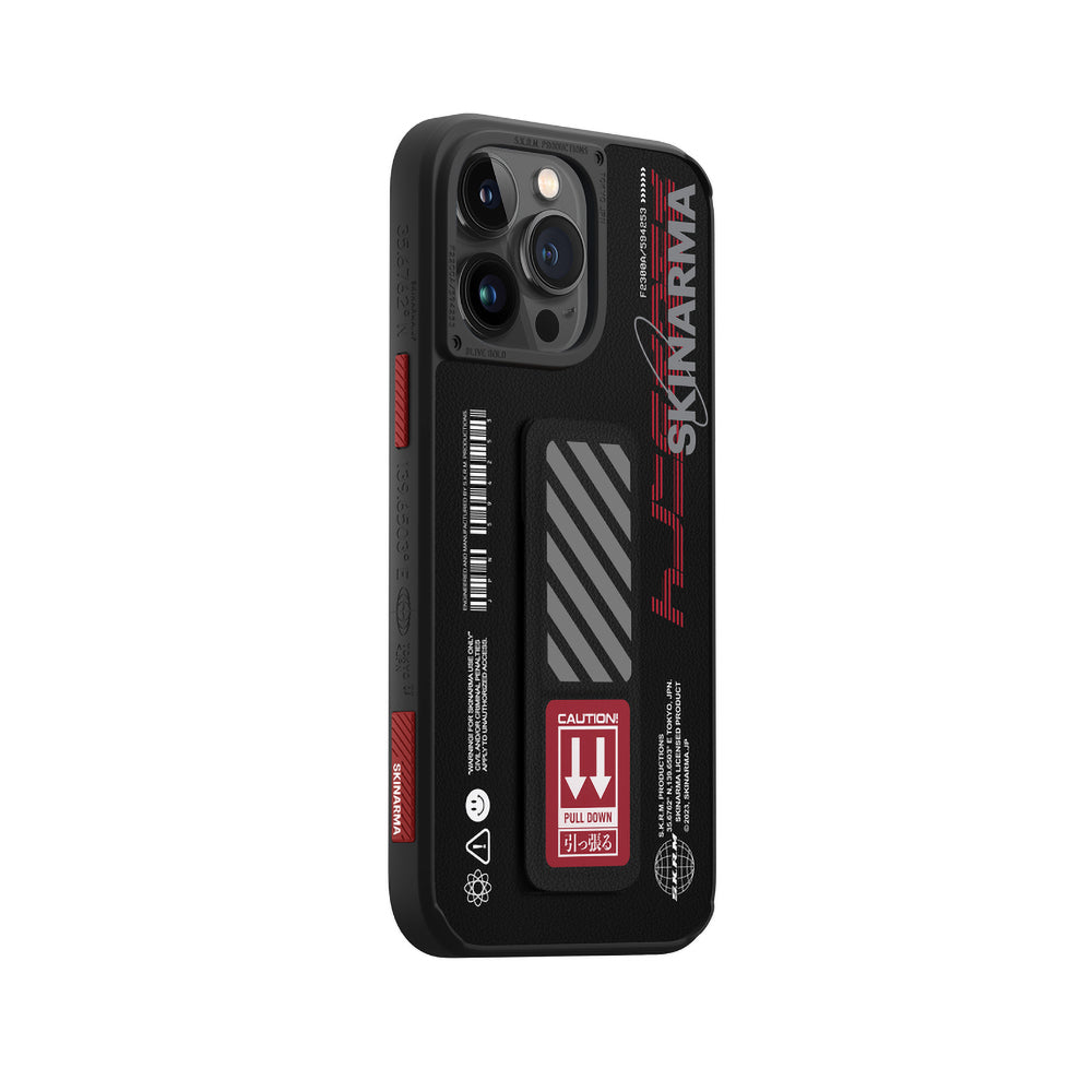 iPhone 14 Pro Kılıf SkinArma Standlı Deri Görünümlü Shingoki Kılıf