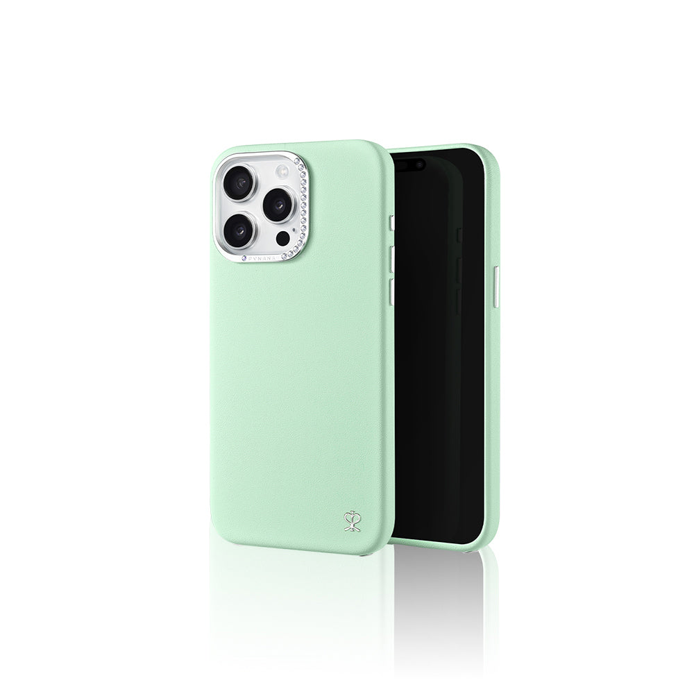 iPhone 14 Pro Kılıf Suni Deri Tasarımlı Pynana Starry Serisi Kılıf