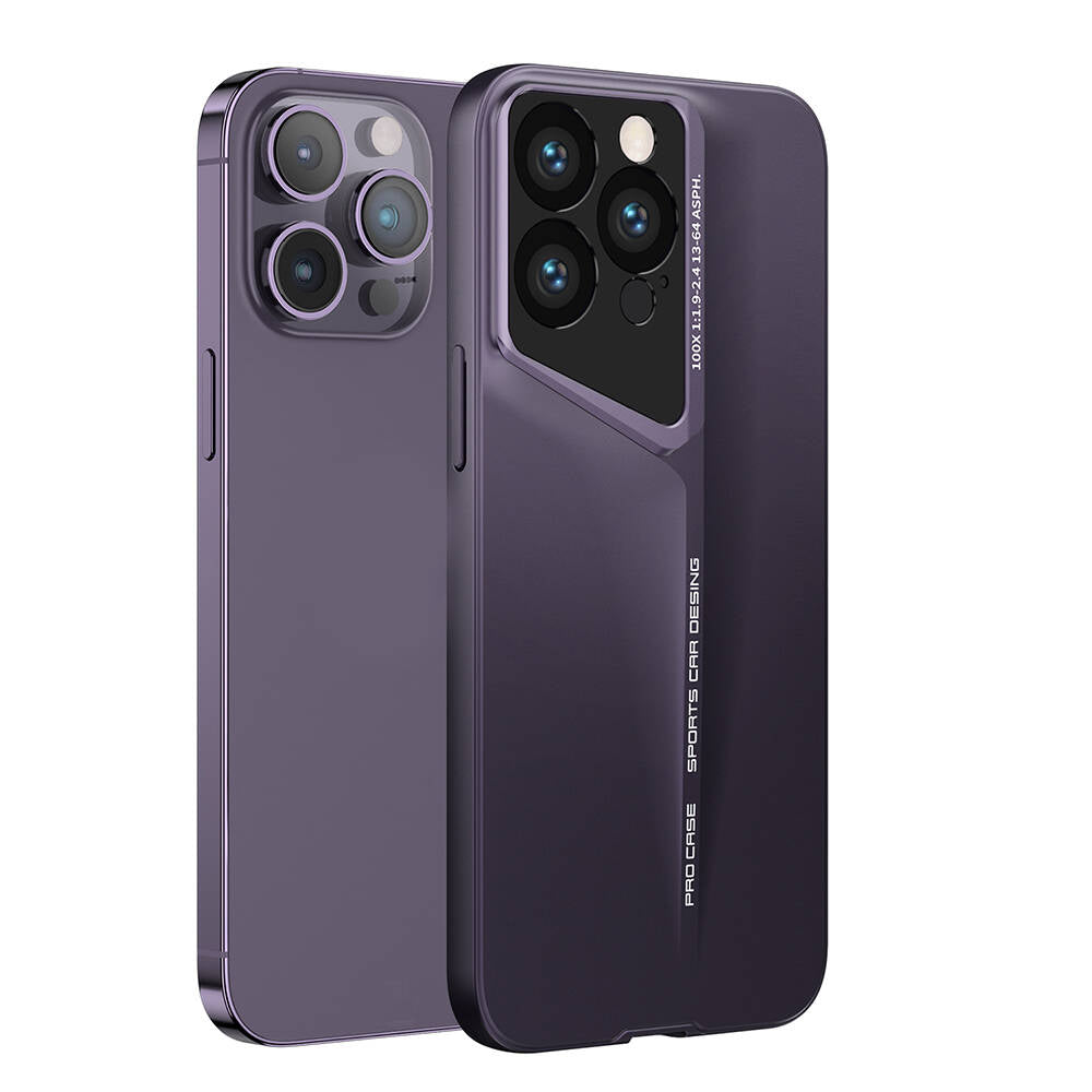 iPhone 14 Pro Kılıf Ultra İnce Kamera Korumalı Sert Rubber Zore Procase Kılıf