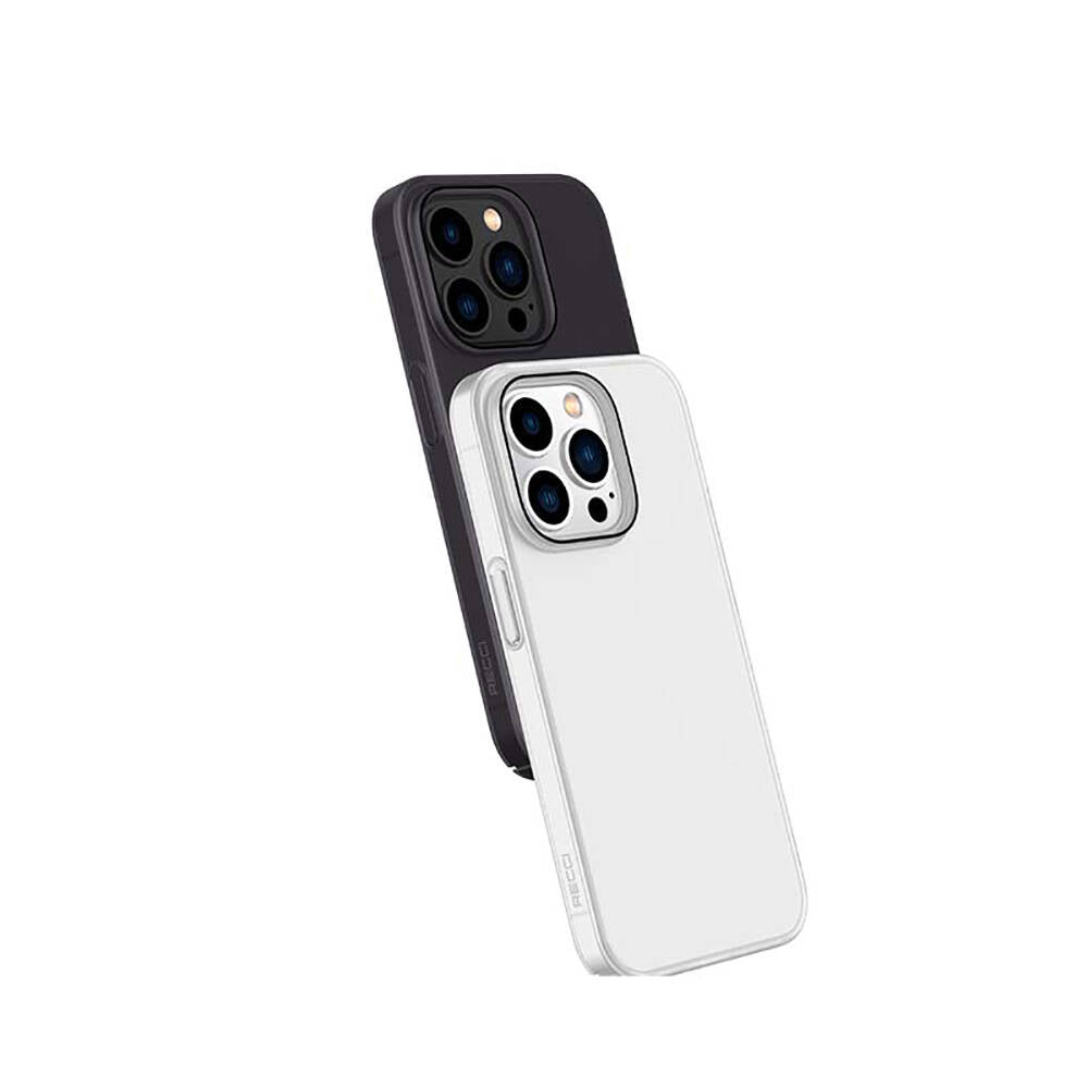 iPhone 14 Pro Kılıf Ultra İnce Mat PC Arka Yüzey Recci Elite Serisi Kılıf