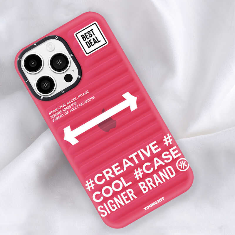 iPhone 14 Pro Kılıf YoungKit Luggage FireFly Serisi Kılıf