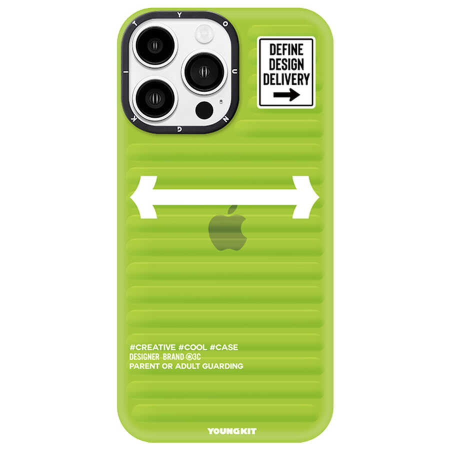 iPhone 14 Pro Kılıf YoungKit Luggage FireFly Serisi Kılıf