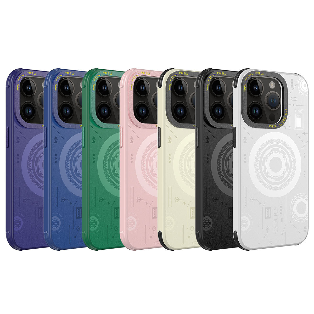 iPhone 14 Pro Kılıf Zore Wireless Şarj Özellikli Desenli Hot Kılıf