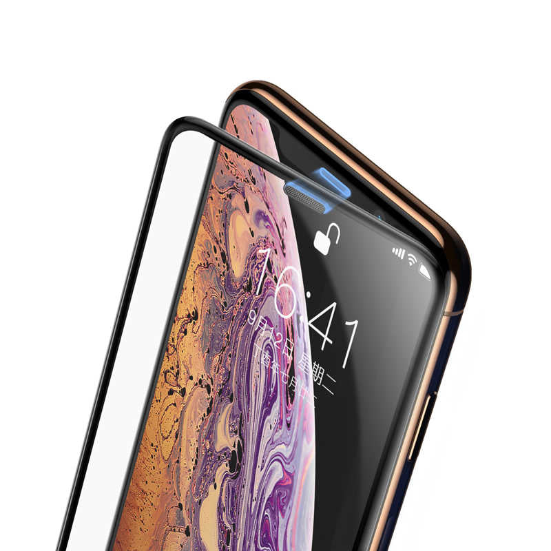 iPhone 14 Pro Max Ahize Toz Önleyici Zore Anti-Dust Temperli Ekran Koruyucu