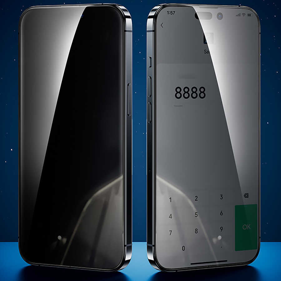 iPhone 14 Pro Max Benks 0.3mm V Pro Privacy Hayalet Ekran Koruyucu