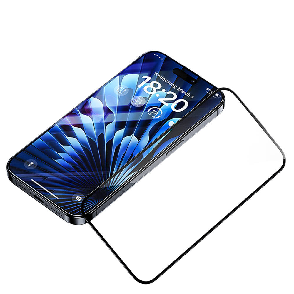 iPhone 14 Pro Max Benks Glass Warrior HD Cam Ekran Koruyucu + Kolay Uygulama Aparatlı
