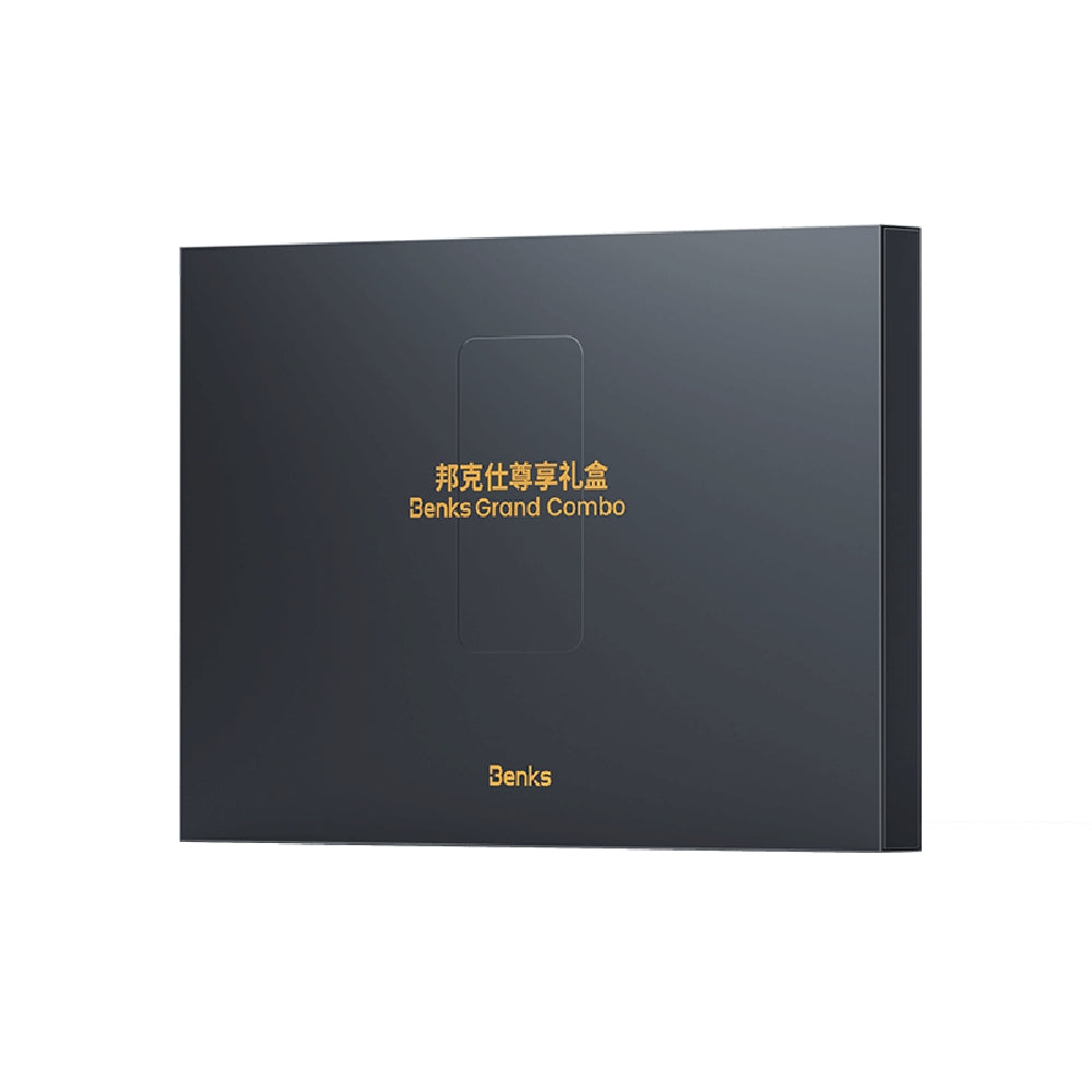 iPhone 14 Pro Max Benks Grand Combo MFM01 3in1 Aksesuar Seti Kılıf-Ekran Koruyucu-Wireless Şarj Aleti