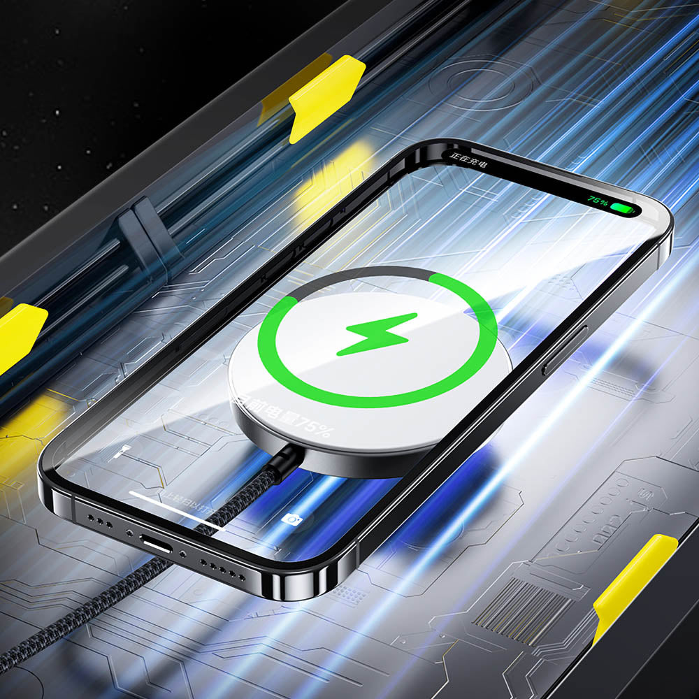 iPhone 14 Pro Max Benks Grand Combo MFM01 3in1 Aksesuar Seti Kılıf-Ekran Koruyucu-Wireless Şarj Aleti