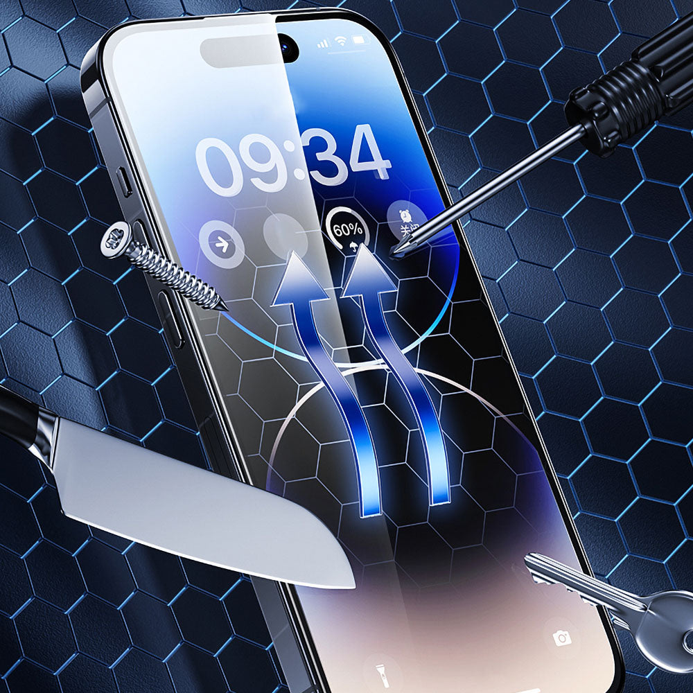 iPhone 14 Pro Max Benks V Pro Safir Coating Ekran Koruyucu + Kolay Uygulama Aparatlı