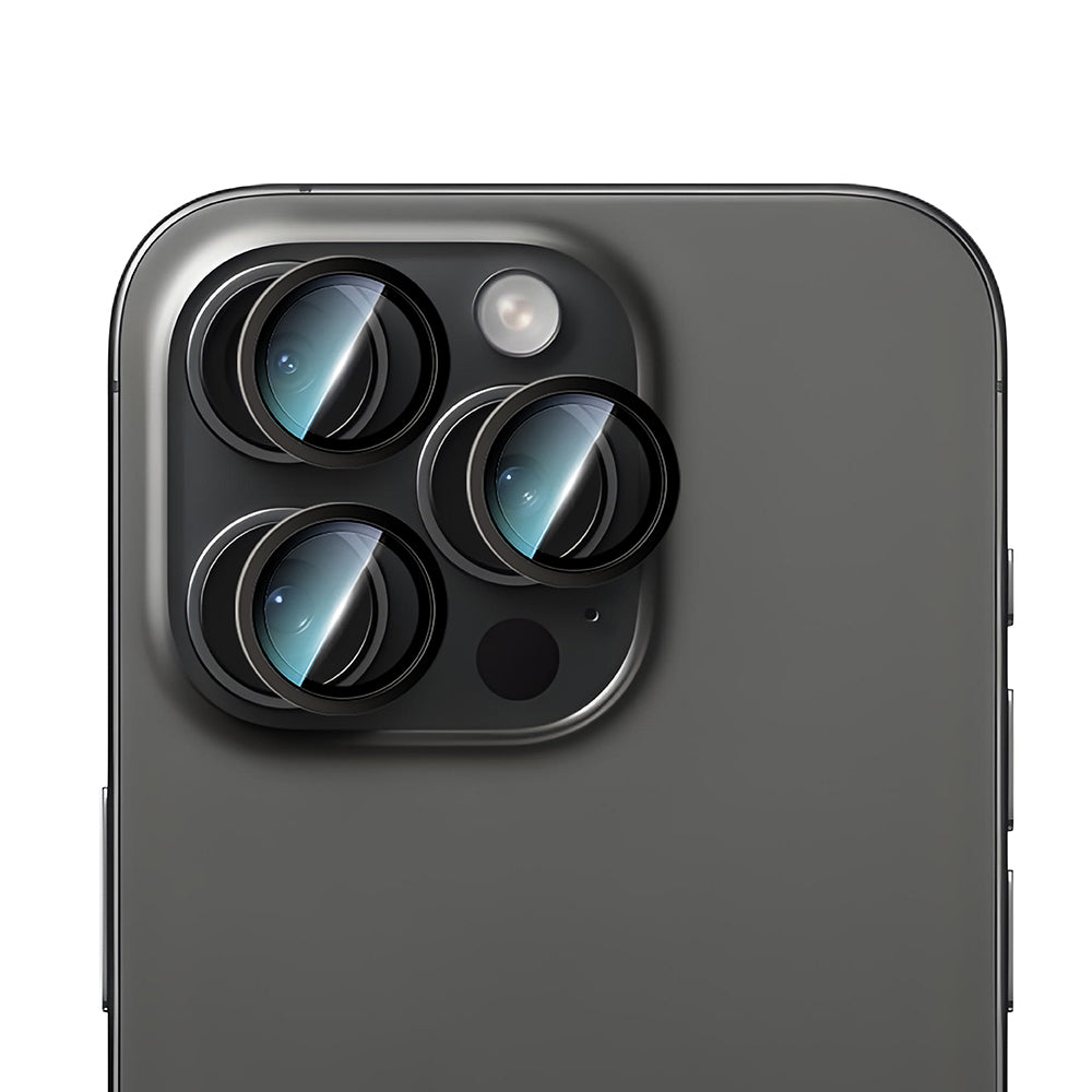 iPhone 14 Pro Max CaseWorld Alloy Serisi Oleofobik Anti Reflective Kamera Lens Koruyucu