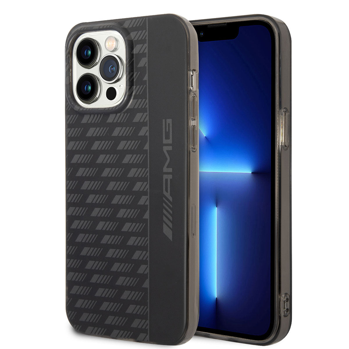 iPhone 14 Pro Max Kılıf AMG Frosted Buzlu PC Karbon Dizayn Kılıf