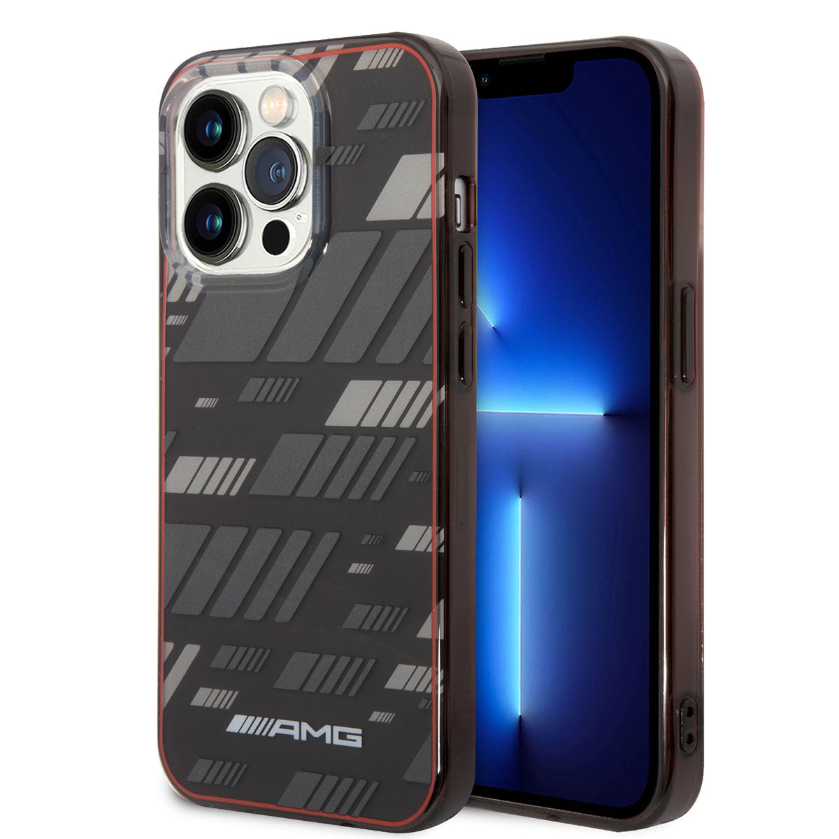 iPhone 14 Pro Max Kılıf AMG Transparan Çift Katmanlı Grafik Dizayn I Kılıf
