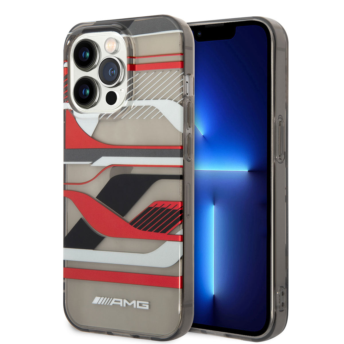 iPhone 14 Pro Max Kılıf AMG Transparan Grafik Dizayn Kılıf