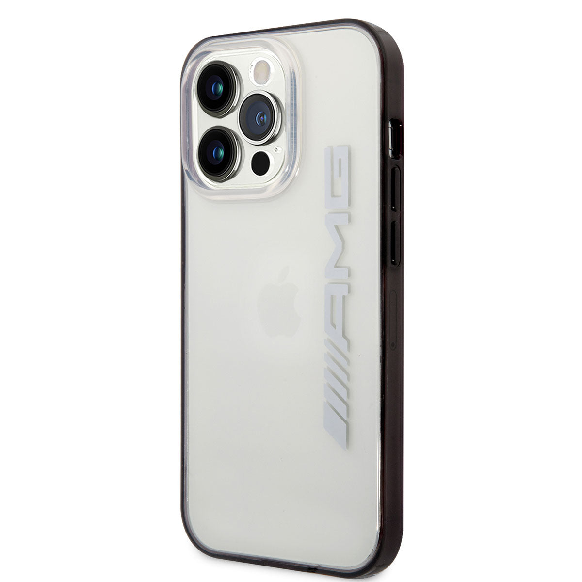 iPhone 14 Pro Max Kılıf AMG Transparan Siyah Çerçeve Dizayn Kılıf