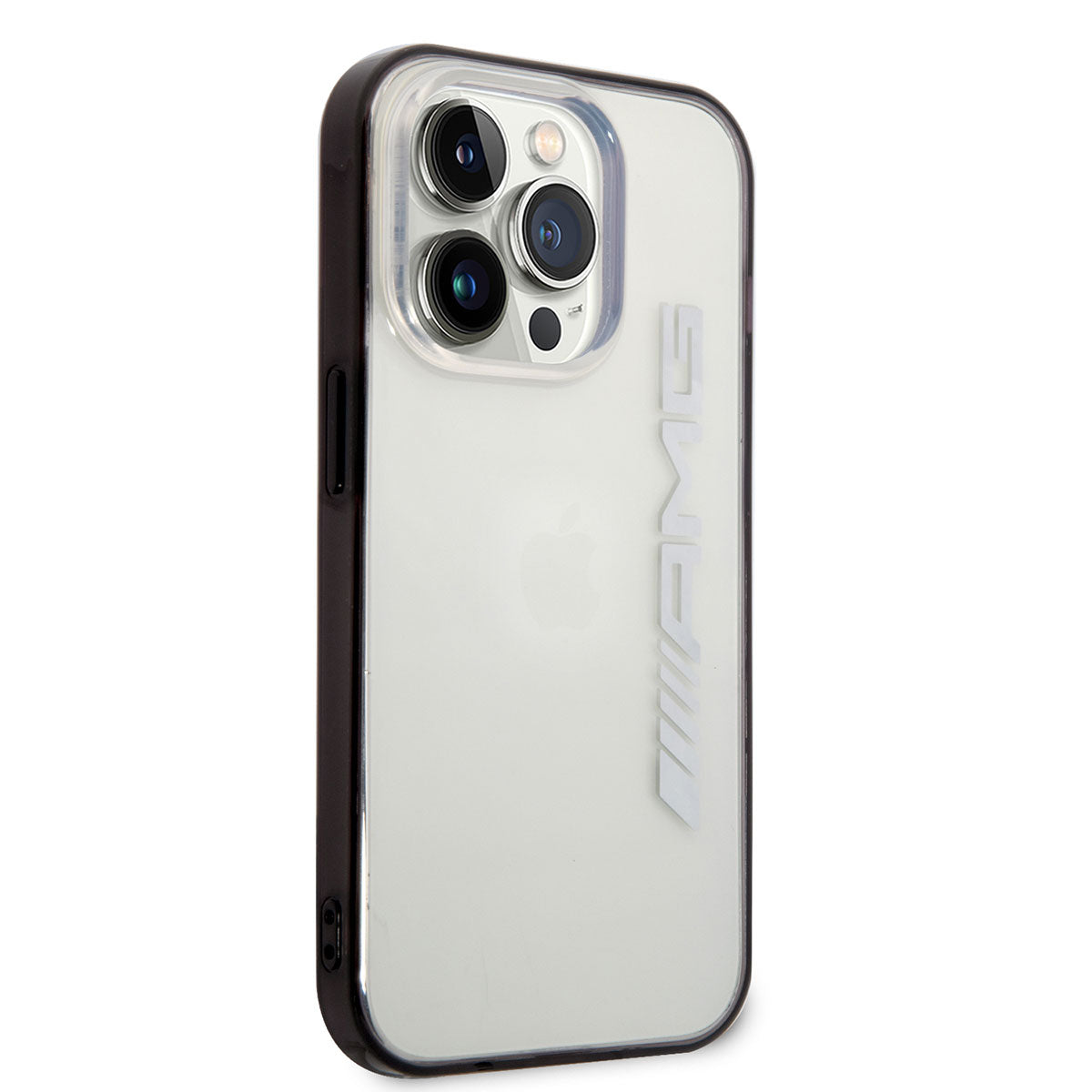 iPhone 14 Pro Max Kılıf AMG Transparan Siyah Çerçeve Dizayn Kılıf