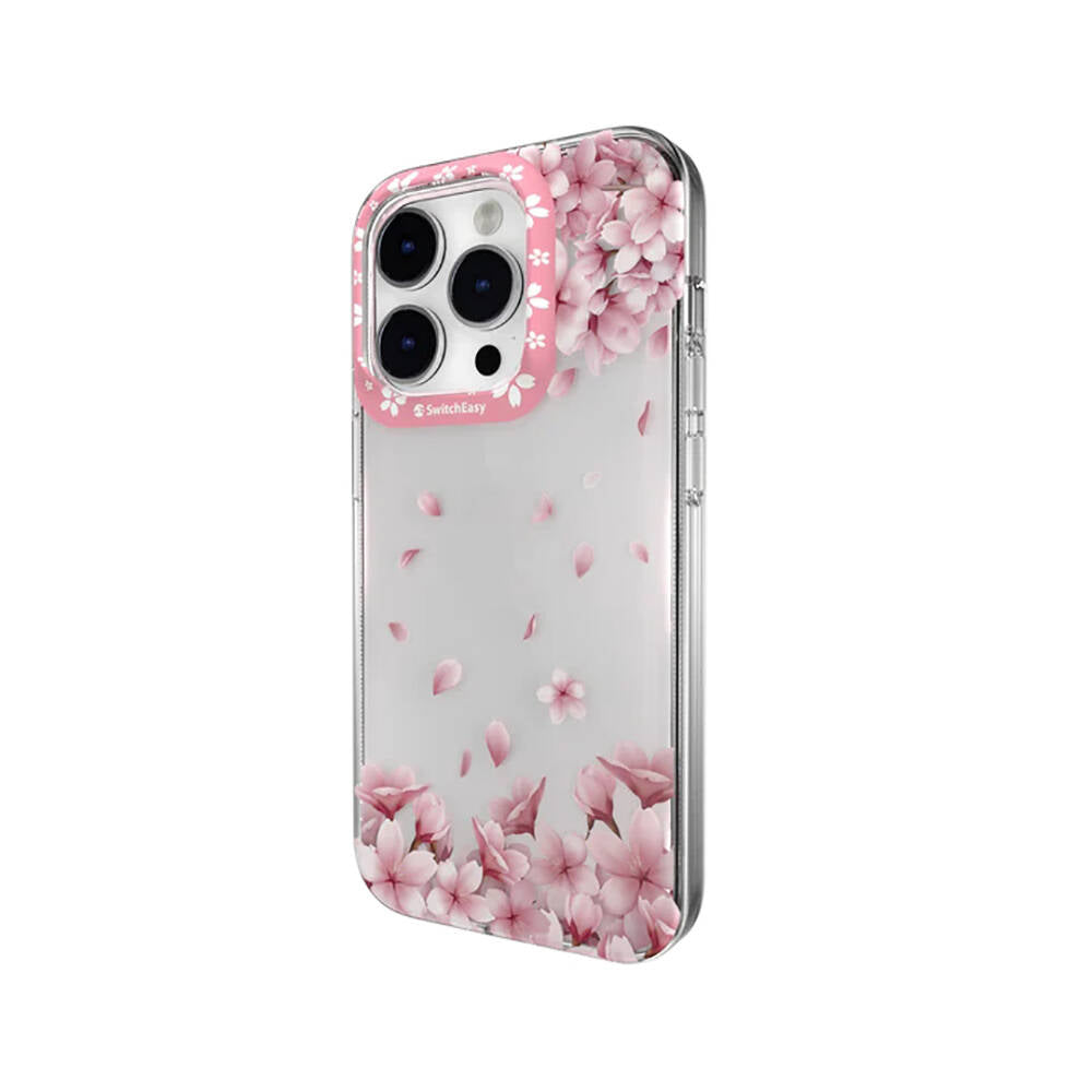 iPhone 14 Pro Max Kılıf Çift IMD Baskılı Lisanslı Switcheasy Artist Sakura Kılıf