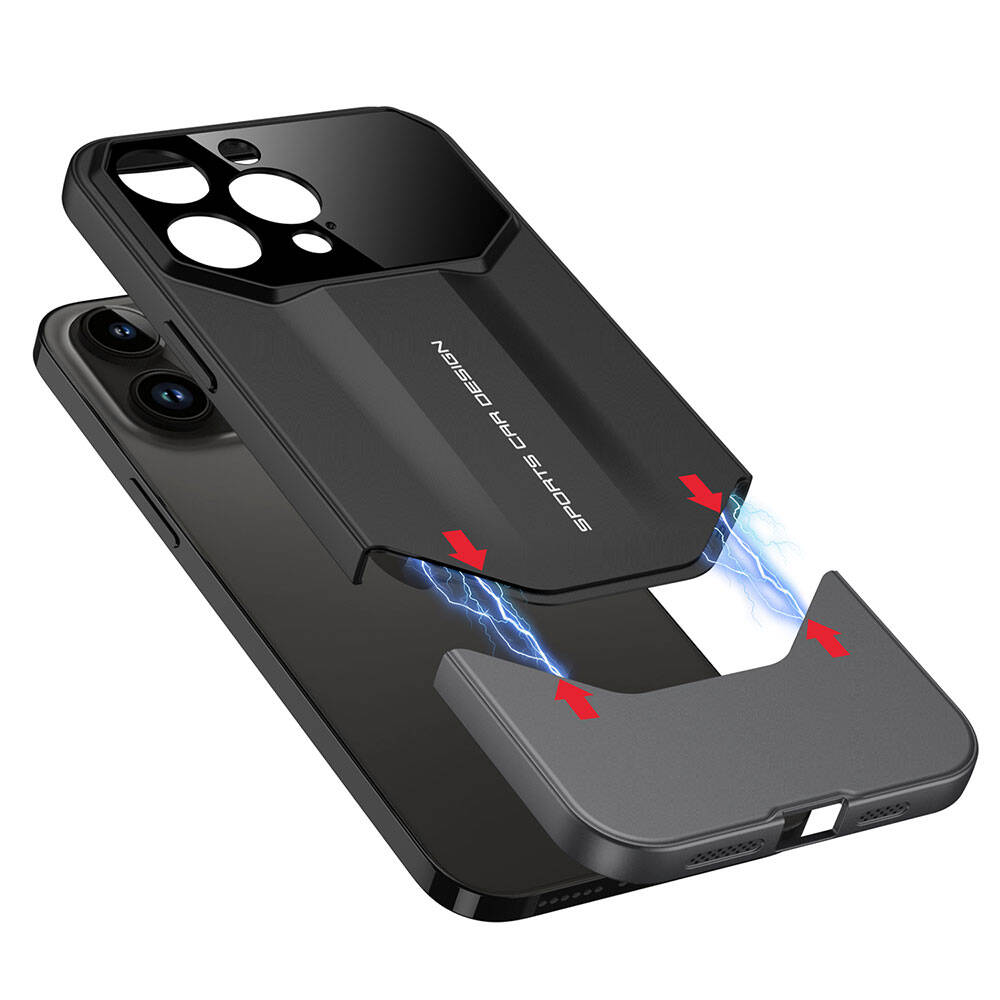 iPhone 14 Pro Max Kılıf Çift Parçalı Zore Ays Pro İkili Kılıf