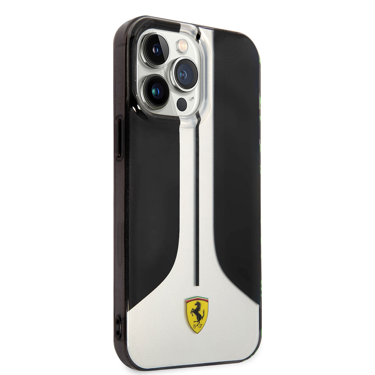 iPhone 14 Pro Max Kılıf Ferrari Orijinal Lisanslı 296 Çizgili Dizayn Kılıf