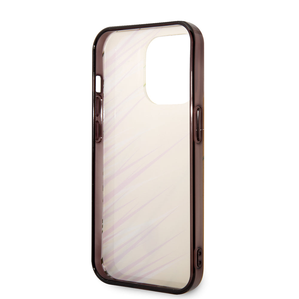 iPhone 14 Pro Max Kılıf Ferrari orijinal Lisanslı Baskı Logolu Çimen Desenli Kılıf