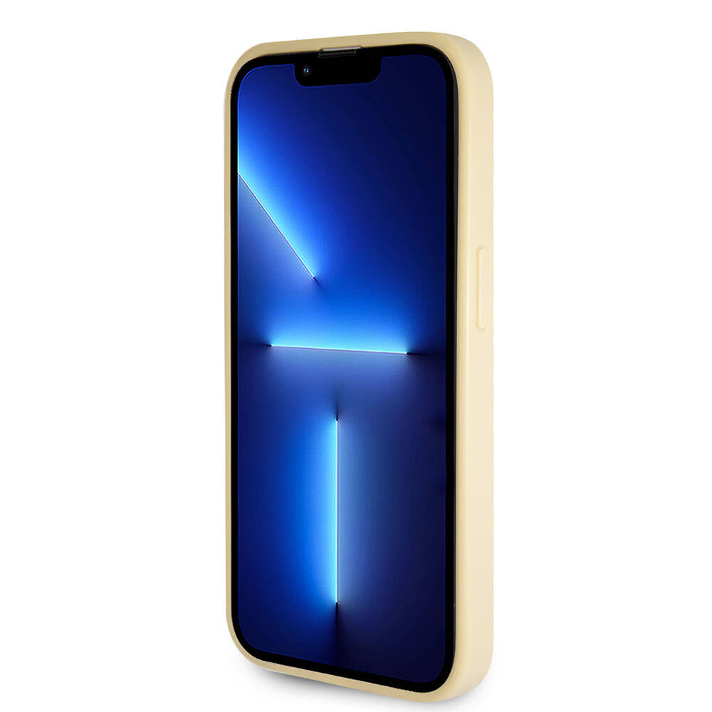 iPhone 14 Pro Max Kılıf Guess Orijinal Lisanslı 4G Büyük Metal Logolu Glitter Kılıf