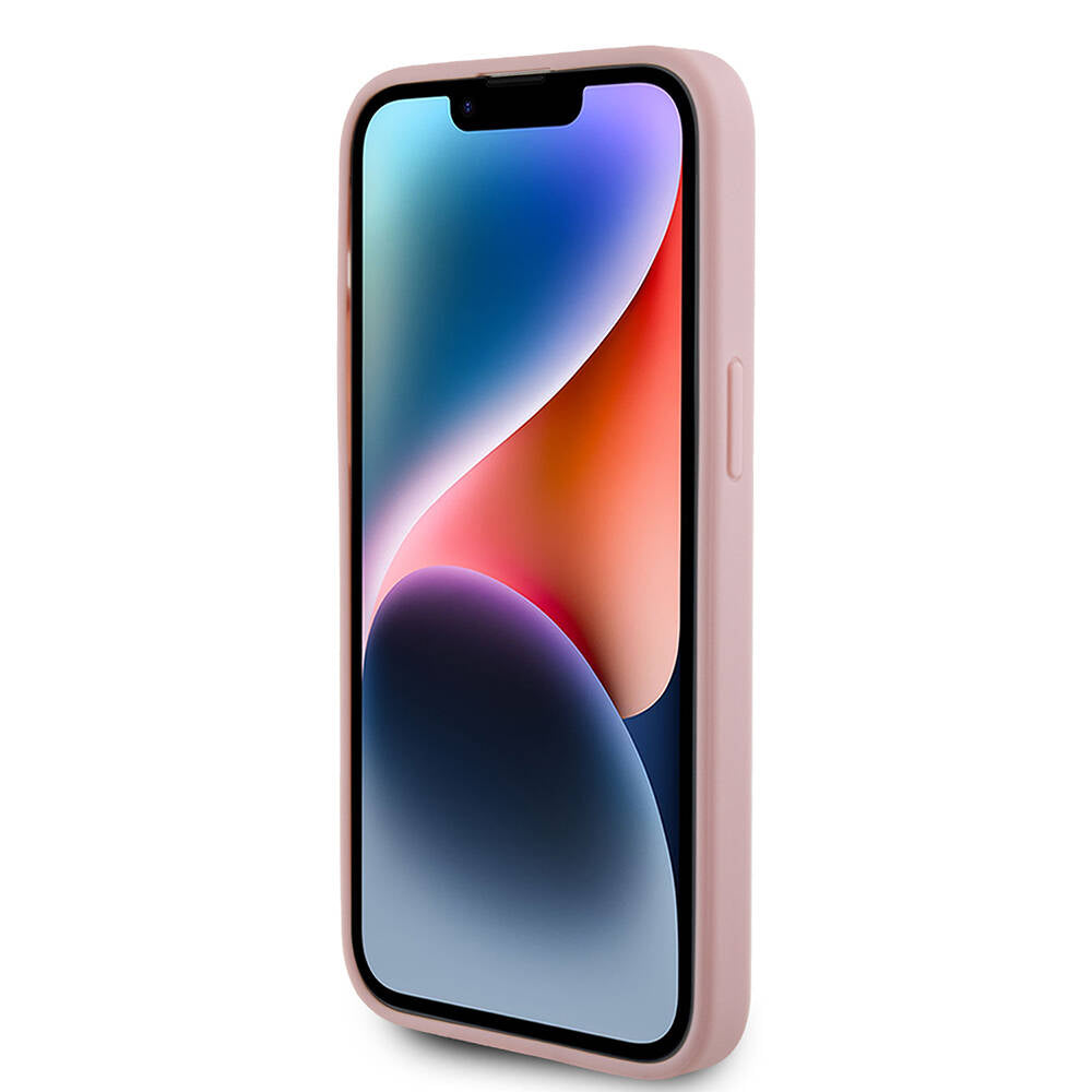 iPhone 14 Pro Max Kılıf Guess Orijinal Lisanslı 4G Büyük Metal Logolu Glitter Kılıf