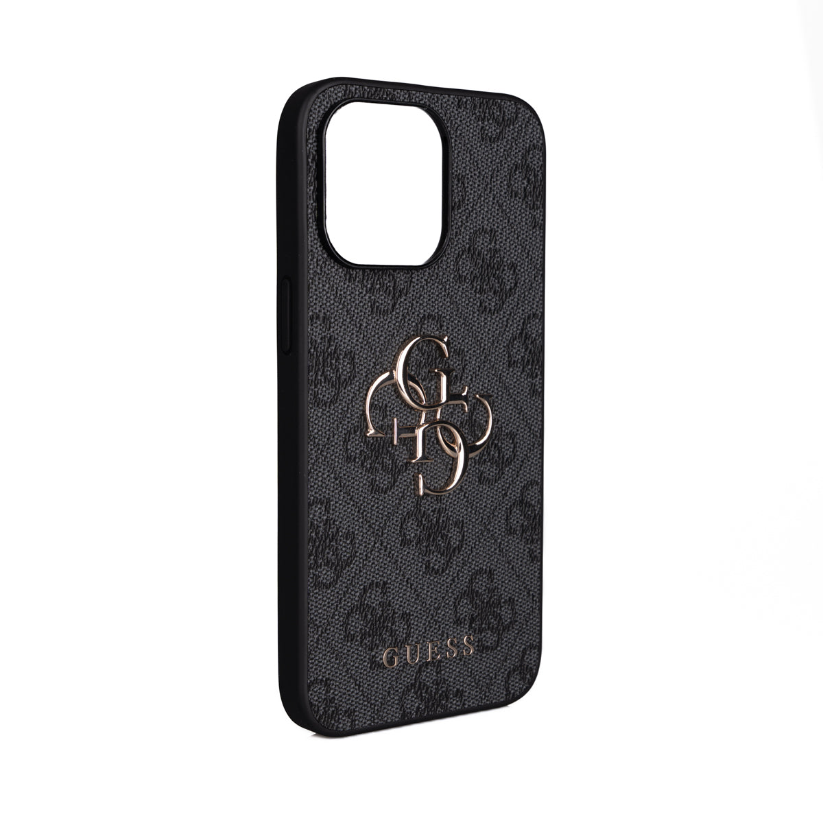iPhone 14 Pro Max Kılıf Guess Orijinal Lisanslı PU Deri 4G Büyük Metal Logolu Çapraz Vücut Askılı Kılıf