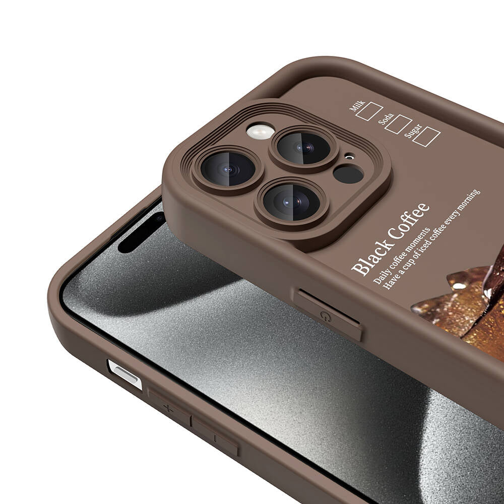 iPhone 14 Pro Max Kılıf Kamera Korumalı Baskılı Arka Yüzey Zore Klas Kılıf