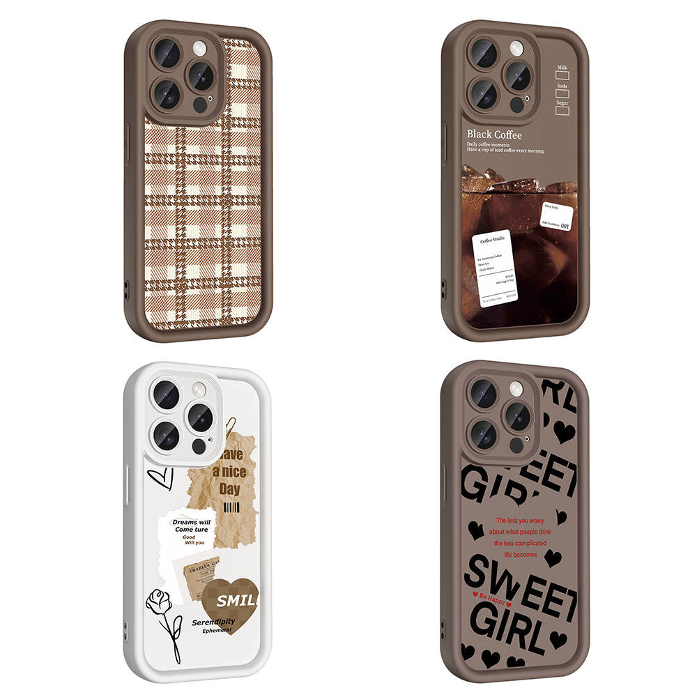 iPhone 14 Pro Max Kılıf Kamera Korumalı Baskılı Arka Yüzey Zore Klas Kılıf