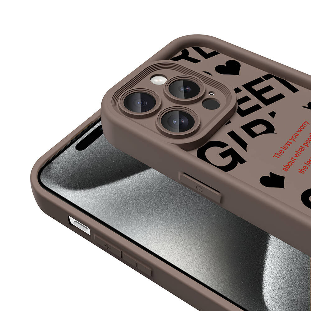 iPhone 14 Pro Max Kılıf Kamera Korumalı Baskılı Arka Yüzey Zore Klas Kılıf