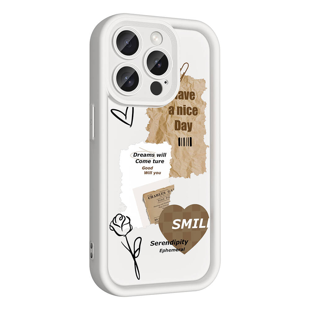 iPhone 14 Pro Max Kılıf Kamera Korumalı Baskılı Arka Yüzey Zore Klas Kılıf