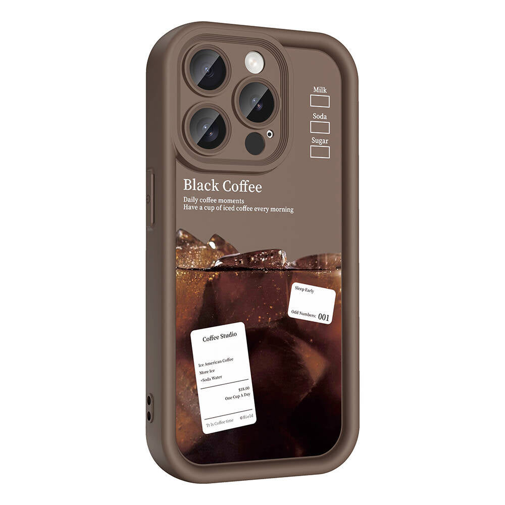 iPhone 14 Pro Max Kılıf Kamera Korumalı Baskılı Arka Yüzey Zore Klas Kılıf