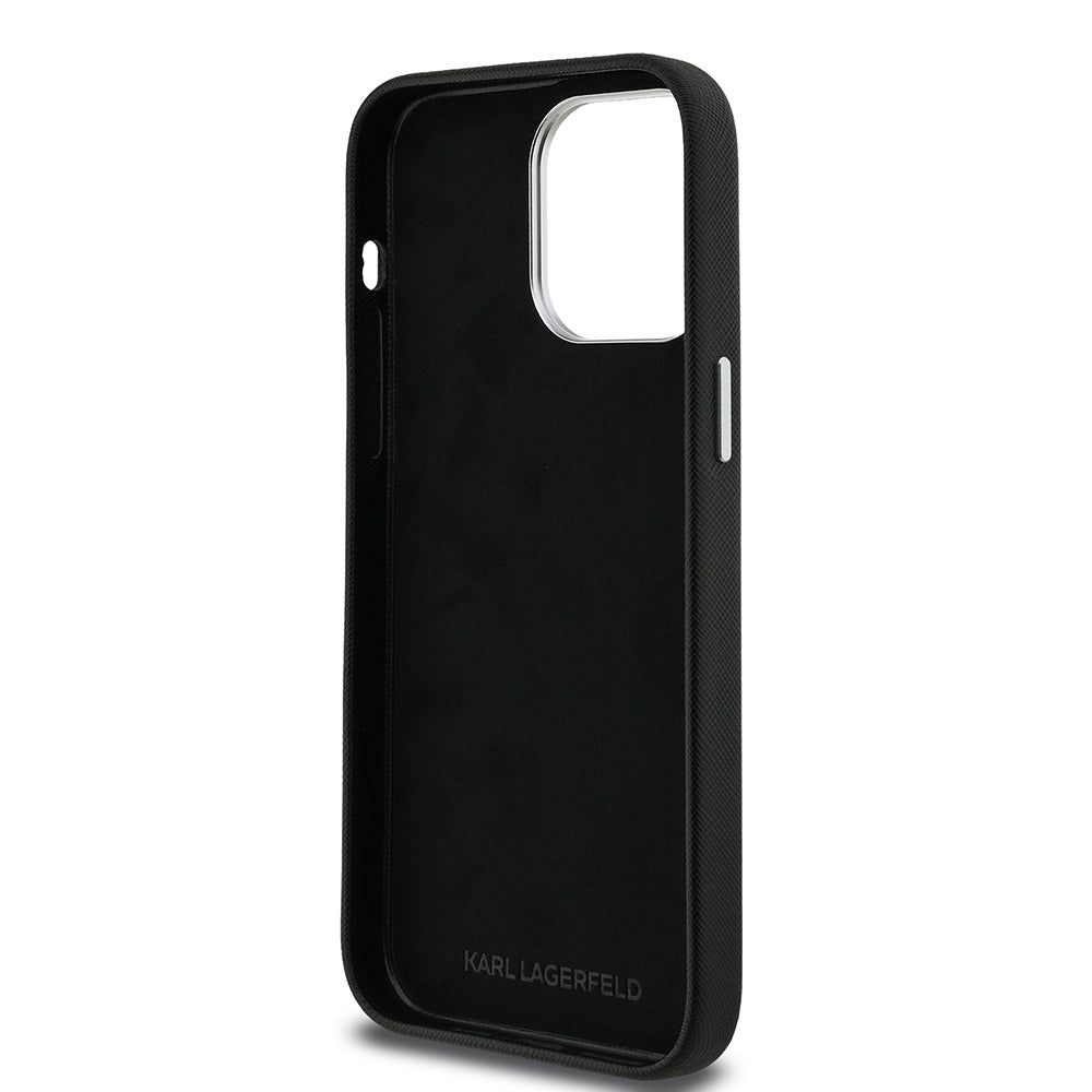 iPhone 14 Pro Max Kılıf Karl Lagerfeld Orijinal Lisanslı K&C Heads Pin Kılıf