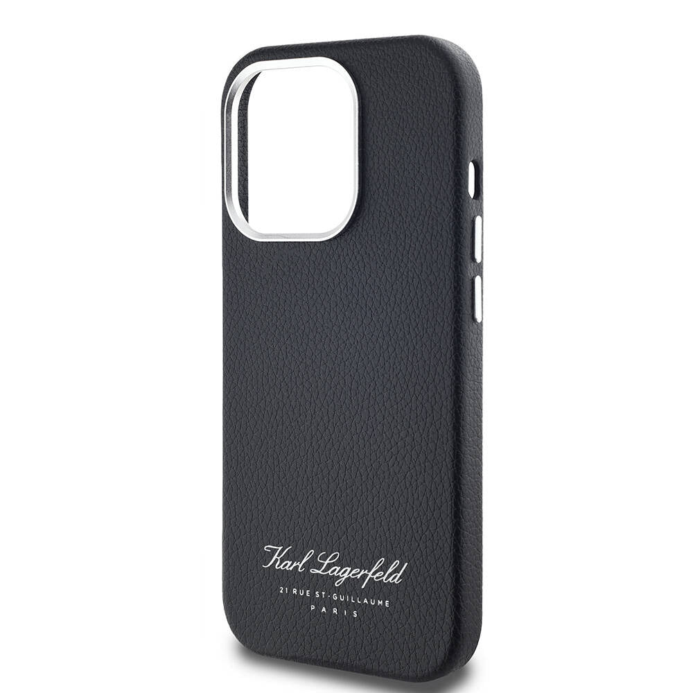 iPhone 14 Pro Max Kılıf Karl Lagerfeld Orijinal Lisanslı KL Yazılı Hotel Kılıf