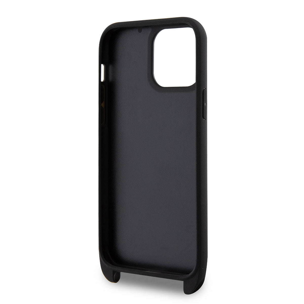 iPhone 14 Pro Max Kılıf Karl Lagerfeld Boyun Askılı Kartlıklı Choupette Dizayn Kılıf