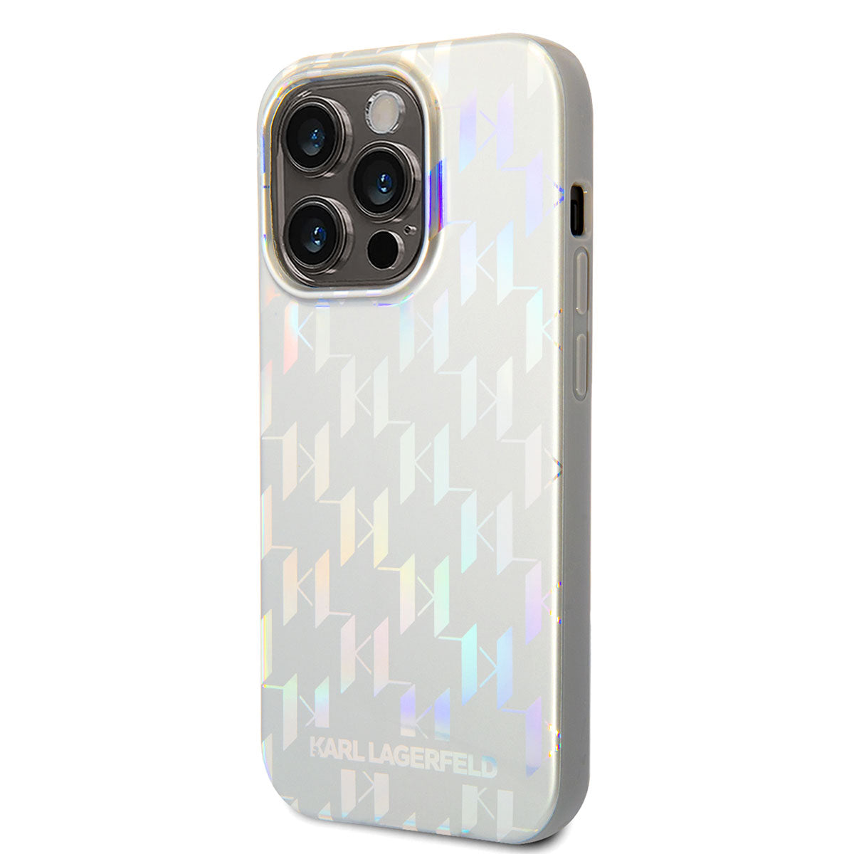 iPhone 14 Pro Max Kılıf Karl Lagerfeld Hologram Dizayn Kılıf