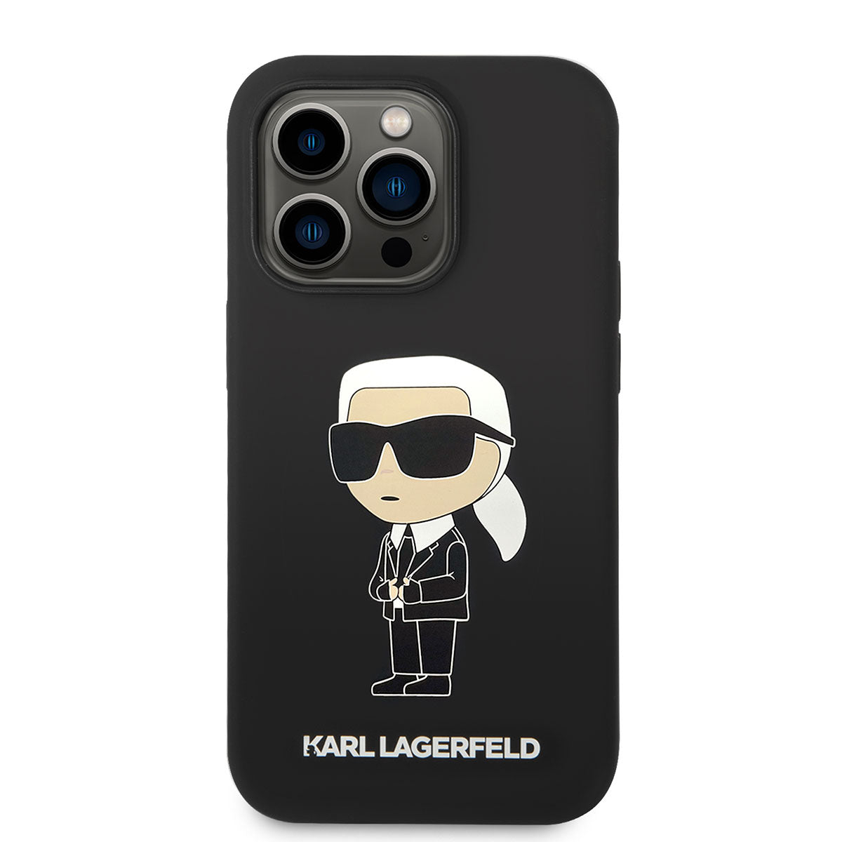 iPhone 14 Pro Max Kılıf Karl Lagerfeld M-safe Şarj Özellikli Silikon Karl Dizayn Kılıf