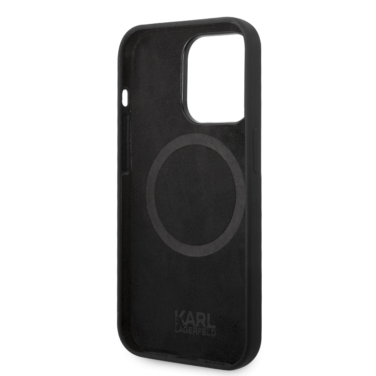 iPhone 14 Pro Max Kılıf Karl Lagerfeld M-safe Şarj Özellikli Silikon Karl Dizayn Kılıf