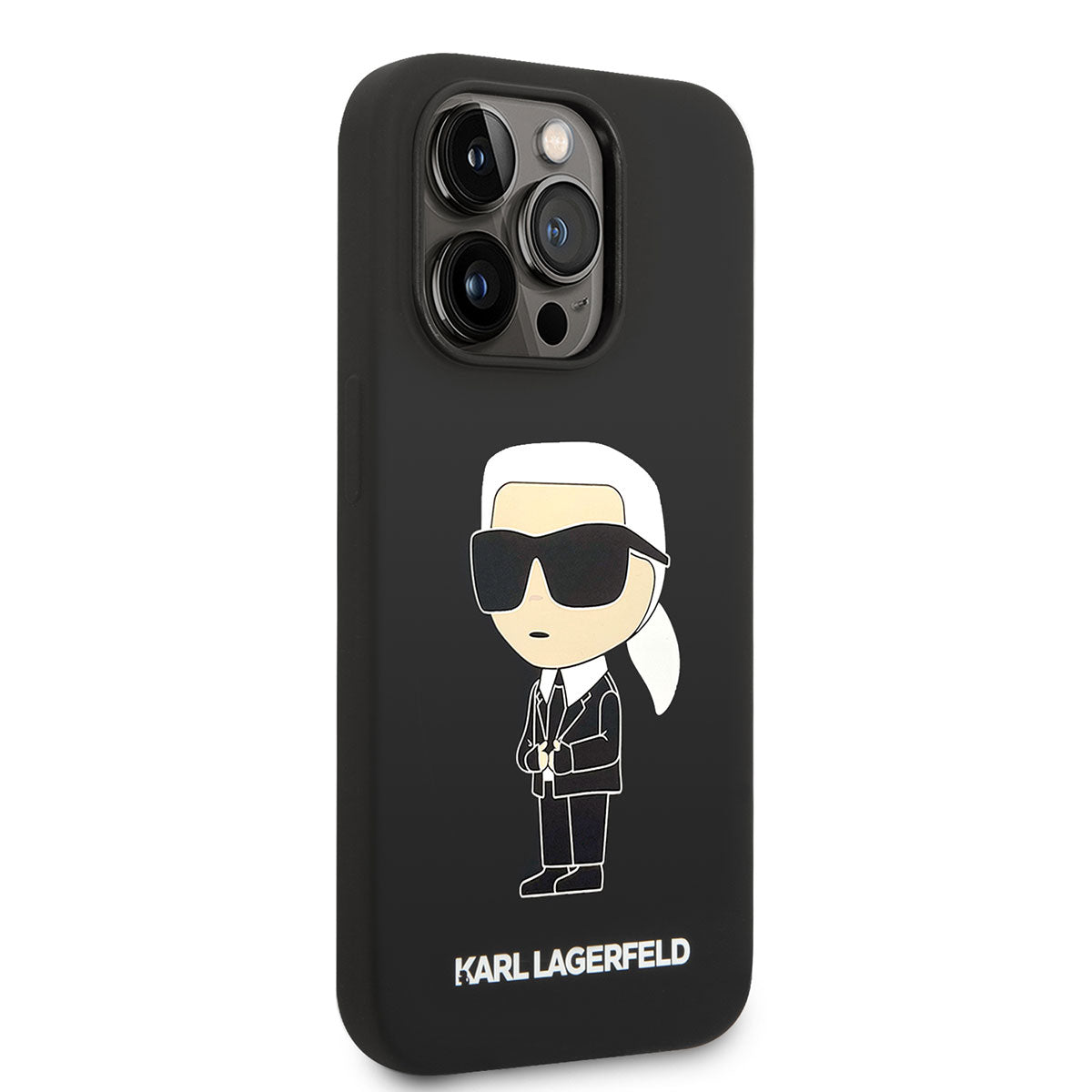 iPhone 14 Pro Max Kılıf Karl Lagerfeld M-safe Şarj Özellikli Silikon Karl Dizayn Kılıf