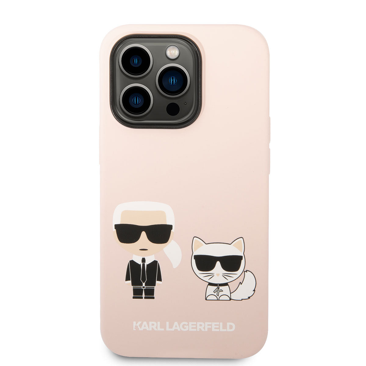 iPhone 14 Pro Max Kılıf Karl Lagerfeld M-safe Şarj Özellikli Silikon K&C Dizayn Kılıf