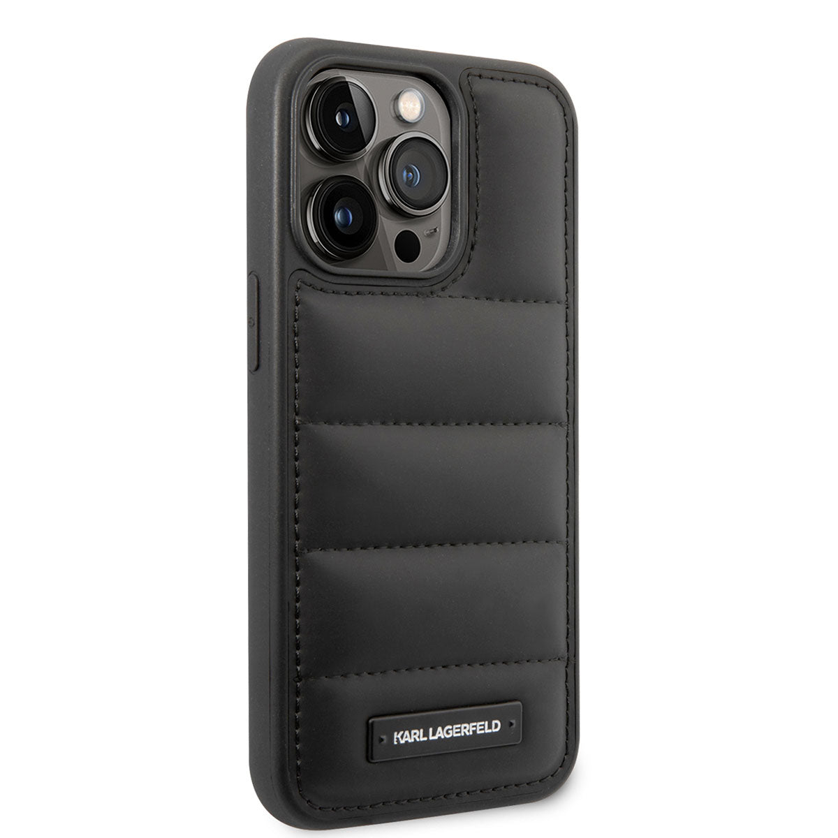 iPhone 14 Pro Max Kılıf Karl Lagerfeld Nylon Puffy Airbag Dizayn Kılıf