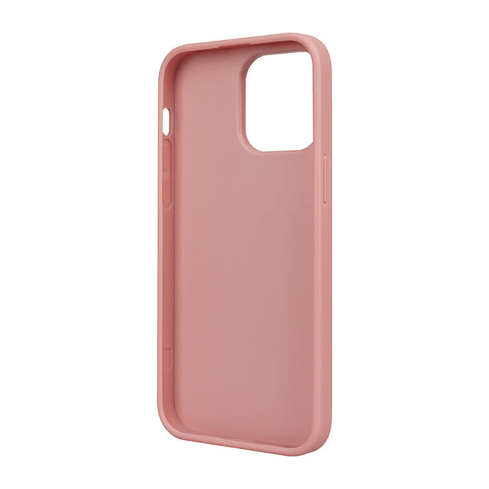 iPhone 14 Pro Max Kılıf Karl Lagerfeld orijinal Lisanslı 3D KL Yazılı Tüylü Arka Yüzey Saffiano Rhinestones Kılıf