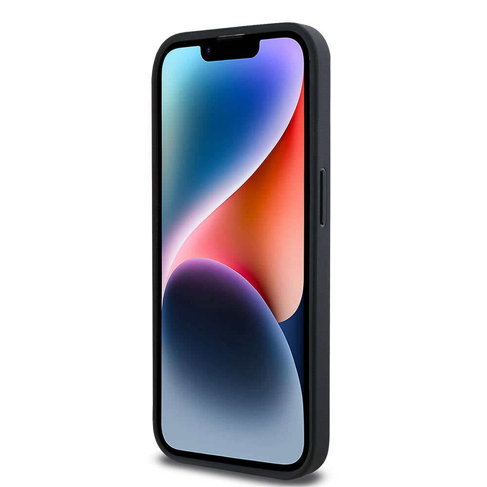 iPhone 14 Pro Max Kılıf Karl Lagerfeld orijinal Lisanslı M-safe Şarj Özellikli KL Yazılı Hot Stamp Kılıf