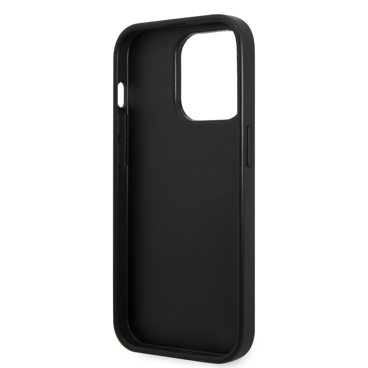 iPhone 14 Pro Max Kılıf Karl Lagerfeld PU Suni Deri Logolu Dizayn Kılıf