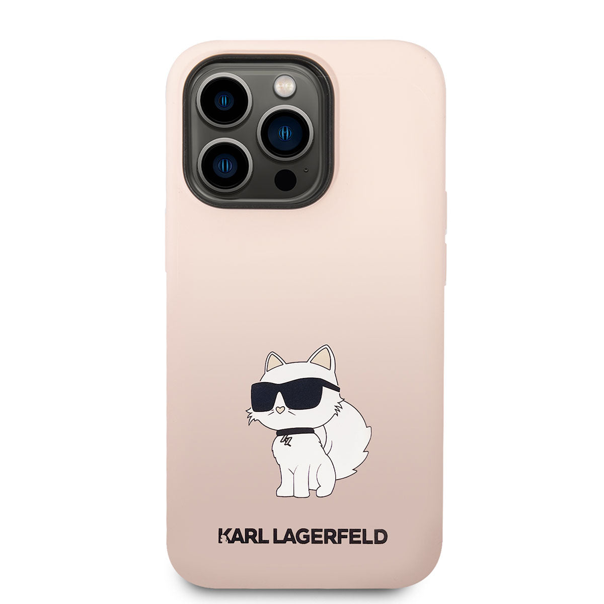 iPhone 14 Pro Max Kılıf Karl Lagerfeld Silikon Choupette Dizayn Kılıf