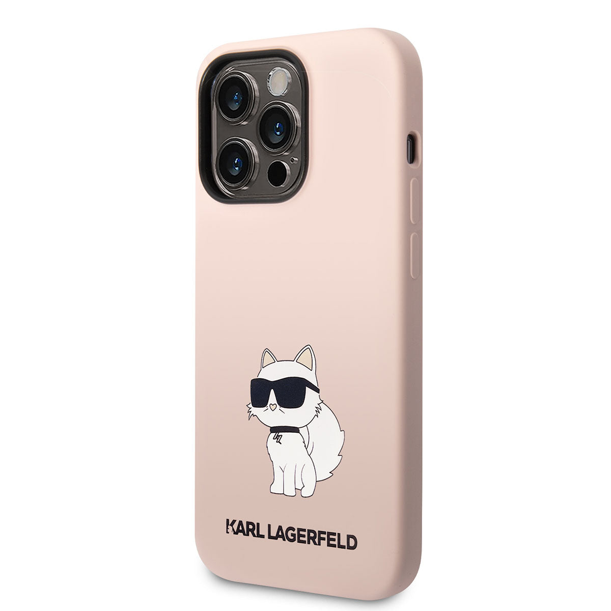 iPhone 14 Pro Max Kılıf Karl Lagerfeld Silikon Choupette Dizayn Kılıf