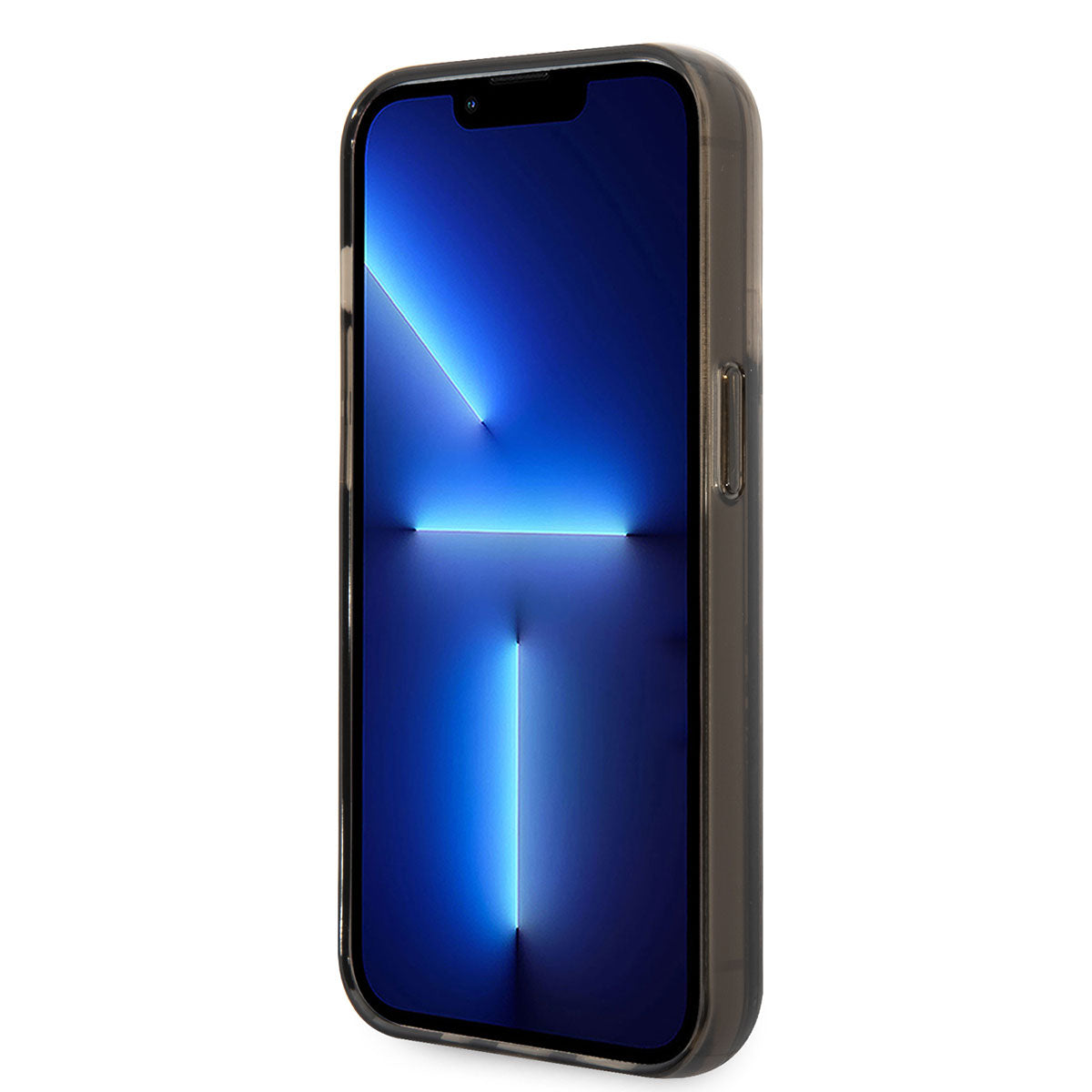 iPhone 14 Pro Max Kılıf Karl Lagerfeld Sıvılı Simli Elong Dizayn Kılıf