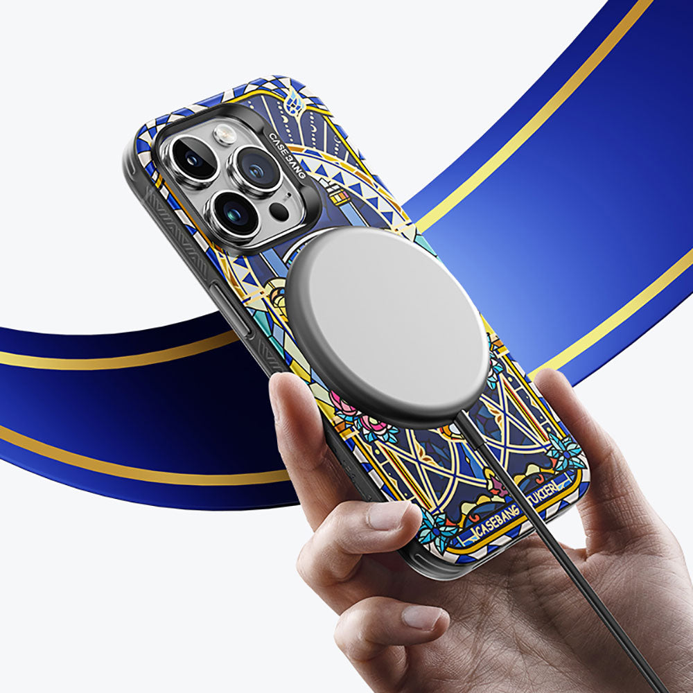 iPhone 14 Pro Max Kılıf M-safe Şarj Özellikli Benks Casebang Memory & Meditation Kılıf