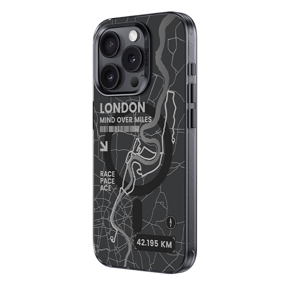 iPhone 14 Pro Max Kılıf M-safe Şarj Özellikli Benks City Serisi Kılıf