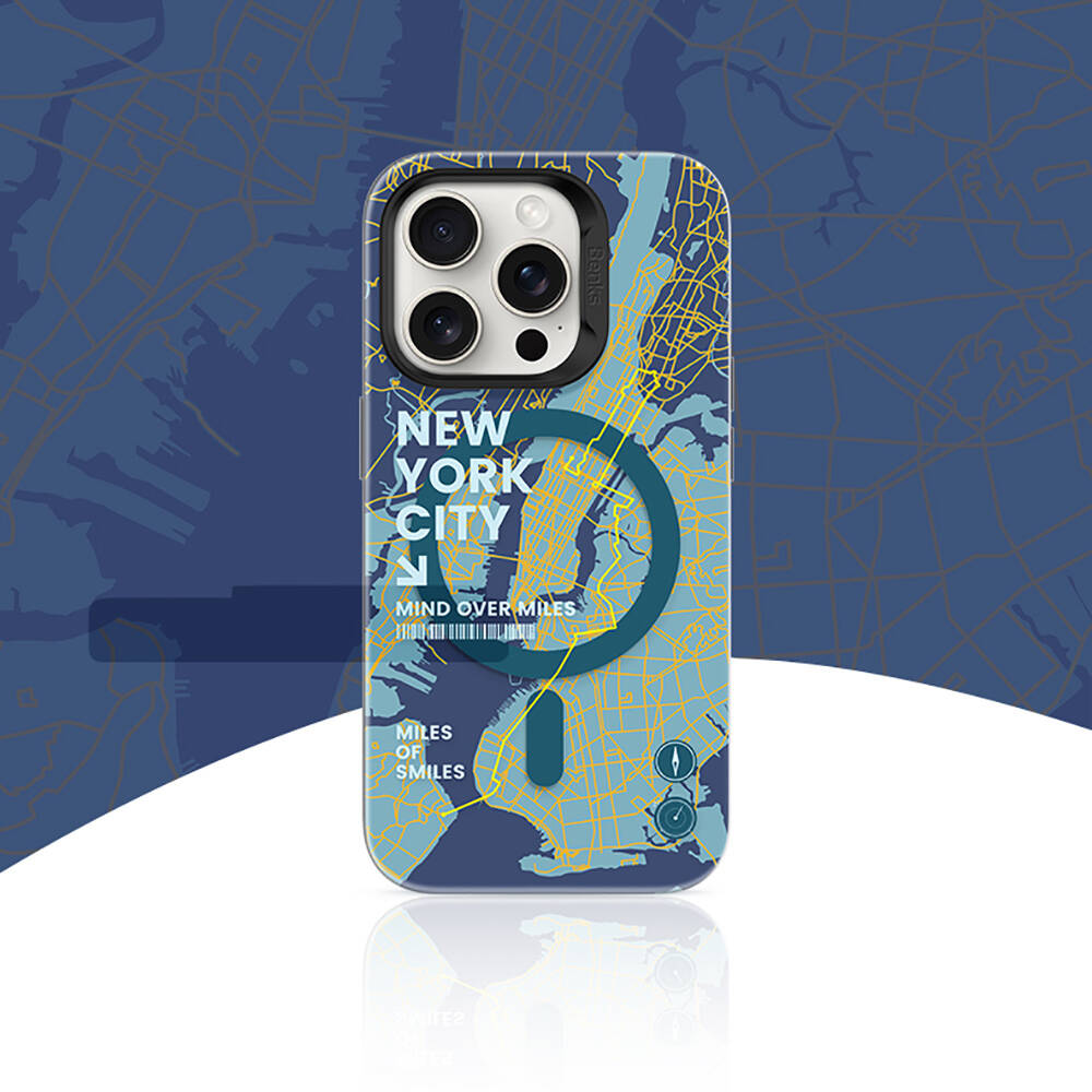 iPhone 14 Pro Max Kılıf M-safe Şarj Özellikli Benks City Serisi Kılıf